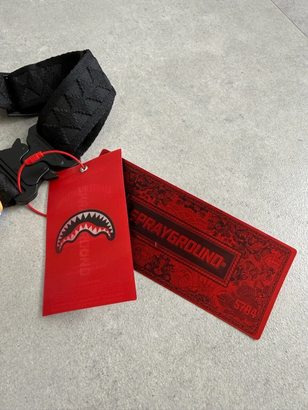 NWT SPRAYGROUND Vivid Livid & Splivid crossbody/waist bag